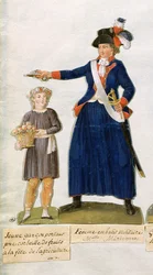 Théroigne de Méricourt (1762-1817) (Detail)